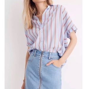 Madewell Central Shirt in Atwater Stripe
